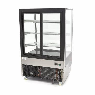 Maxima Lednice s vitrínou 90 cm - 400 l |  09400842
